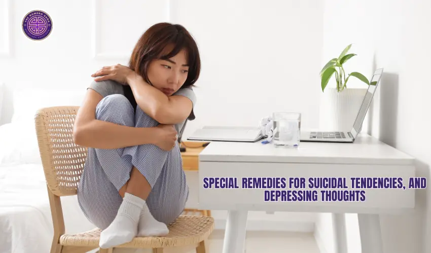 SPECIAL REMEDIES FOR SUICIDAL TENDENCIES, AND DEPRESSING THOUGHTS