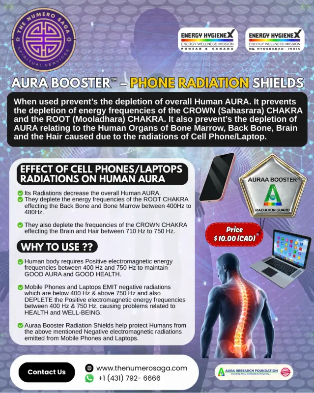 Auraa Booster™ – Phone Radiation Shield